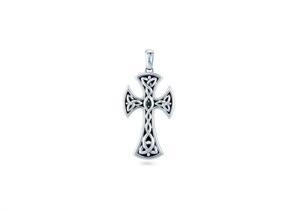 Rhodium Plated | Cross Pendants